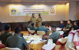 Delapan Perwira Seskoad Temui Bupati Gresik