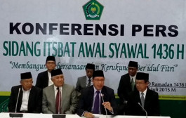 Menag Tetapkan 1 Syawal, 17 Juli 2015