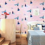 Jual Wallpaper Stiker Dinding Motif Meriah